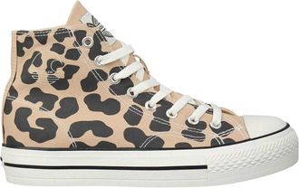 SoulCal&Co SoulCal Dames/Dames Luipaardprint High-Top Trainers (Bruin)