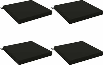 vidaXL Cojines De Asiento De 4 Piezas Soest 4 Uds. 100% Poli&eacute;ster Vidaxl