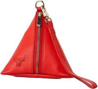 Lusso Chicago Bulls Rhea Dumpling Wristlet in Red at Nordstrom