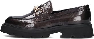 Stefano Lauran Retro Charme Loafers voor Vrouwen - Dames - Loafers - Bruin - 41 EU - Wol - Schoenen