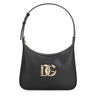 Dolce & Gabbana Shoulder Bags, female, Black, Size: ONE SIZE 3.5 Shoulder Bag