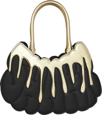 Sprayground Gold And Dangerous Drip Handbag - Dames - Handtassen - Zwart - ONE Size - Tassen