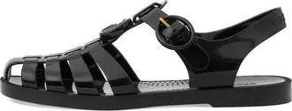 Gucci (WMNS) Gucci GG Sandals Black 676971-JFM00-1000