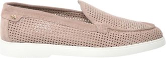Baldinini Suede Slip-On - Dames - Loafers - Beige - 40 EU - Leer - Schoenen
