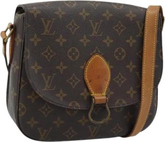 Louis Vuitton Pre-owned Vintage Monogram Schoudertas - Dames - Vintage Schoudertas - Bruin - ONE Size - Leer - Vintage