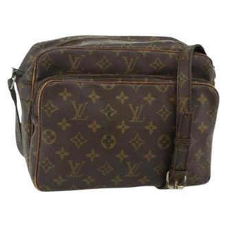 Louis Vuitton Pre-owned Cross Body Bags, female, Brown, Size: ONE SIZE Pre-owned Monogram Canvas Shoulder Bag