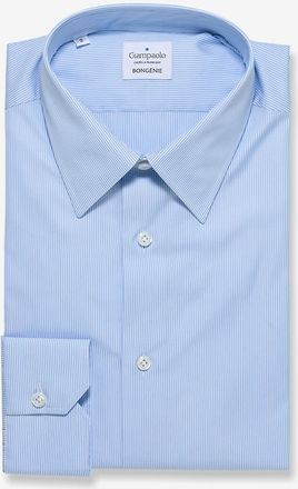 Giampaolo Lang&auml;rmeliges Hemd aus Baumwolle mit feinen Streifen