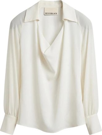 Pennyblack Pbpgirante Blouse - Dames - Blouses - Wit - XS - Overhemden