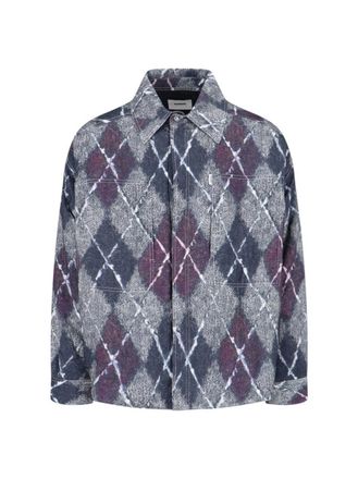BONSAI Multicolour Patterned Casual Jacket