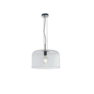 Netlighting Gibus Glass Dome Ceiling Pendant Clear E27