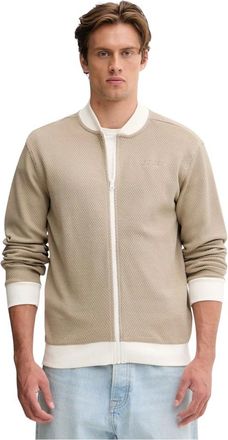 Guess Heren, Sweatshirts & Hoodies, Beige, Maat: M Katoen