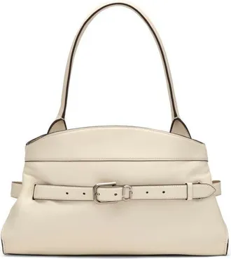 Marc Jacobs Dakota Leather Shoulder Satchel in Cloud White at Nordstrom