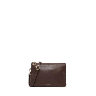 Etrier Tradition Crossbody Tas - Dames - Tassen - Bruin - Maat: ONE Size Katoen