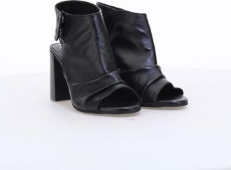 Mjus Sandalen met hak, leer