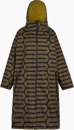 Regatta Womens Regatta Womens/Ladies Orla Kiely Abstract Changing Robe - Green - Size: 22/26/24/28/6/14/10/16/18/20/2/4/8/12