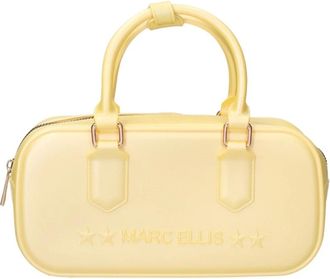 Marc Ellis Bolso de mano con costura plana - Bags - Mujer - Amarillo - ONE SIZE