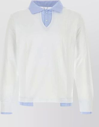 Gimaguas luis cotton polo shirt long sleeves