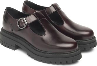 Nero Giardini Lug Sole Mary Jane Flat in Bordeaux at Nordstrom, Size 11Us