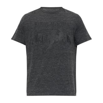 Maison Margiela Heren, Tops, Grijs, Maat: M Katoen
