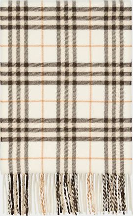 Burberry Sparkle Check Cashmere Scarf