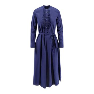 Aspesi Shirt Dresses, female, Blue, Size: 2XS Aspesi Dresses Blue