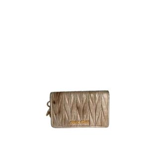 Miu Miu Pre-owned Leather Wallet - - Pre-owned - Donna - Beige - ONE SIZE