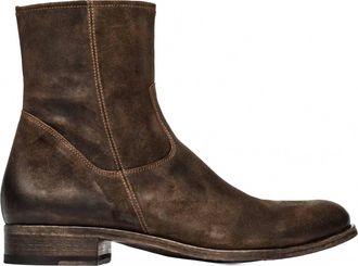 To Boot New York Mens Belvedere Side Zip Boot In Brown