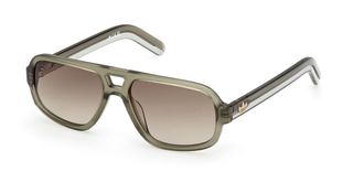 adidas OR0134 96P Mens Sunglasses Green Size 55