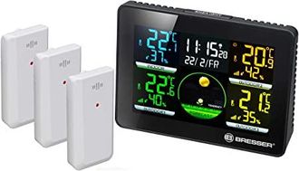 Bresser Optics 7000023 Estaci&oacute;n Meteorol&oacute;gica Digital Negro Lcd Cc/bater&iacute;a