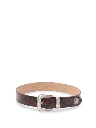 Kate Cate Tex Mex Python Belt