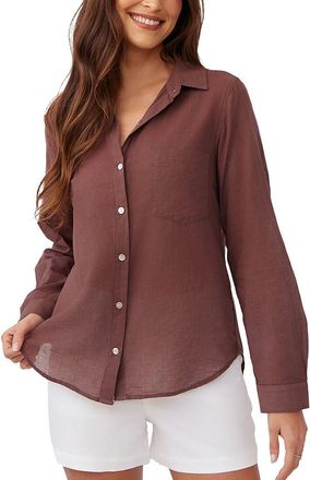 Bella Dahl Pocket Button Down Shirt
