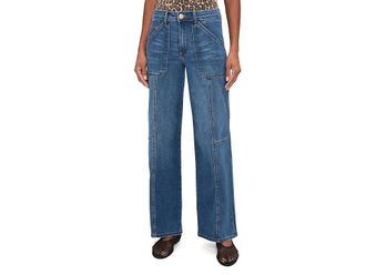 Kut from the Kloth Jodi- High-Rise Straight Leg, Pork Chop Pocket in Proudly Womens Jeans Proudly : 18 31, Cotton/Denim/Lyocell