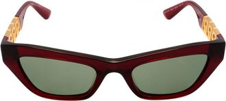 Versace Green Cat Eye Ladies Sunglasses VE4419 388/2 52