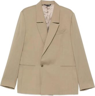 Costumein Fango Jas - Heren - Business blazers - Beige - L - Wol - Kostuums