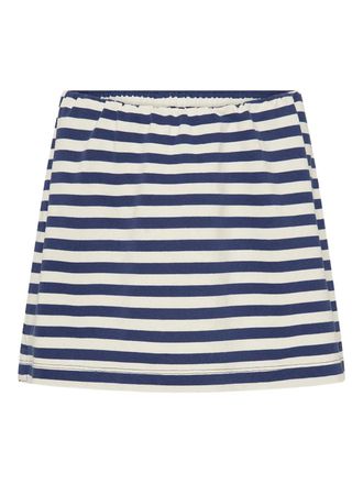 Poss&eacute; Haisley striped mini skirt - Blue