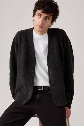 Levi's Cardigan Valencia - Uomo - XL - Nero / Obscidian Heather