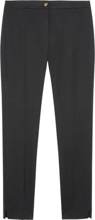 Elena Miro Rechte Milano Stitch Broek - Dames - Skinny broeken - Zwart - 3XL - Broeken