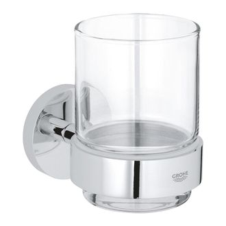 GROHE Portavelas Grohe Essentials Con Cristal, 40447001