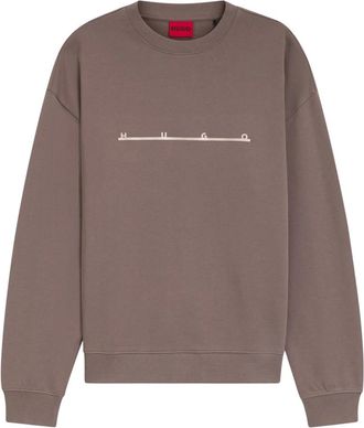 HUGO BOSS Heren, Sweatshirts & Hoodies, Bruin, Maat: L