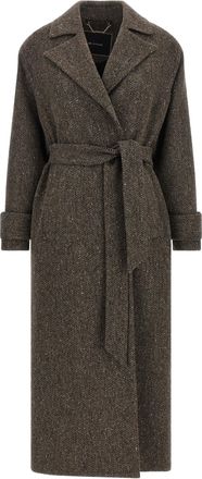 Kiton Virgin Wool Womens Coat