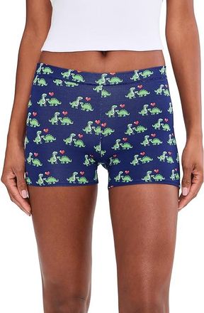 MeUndies Feel Free Boyshorts Womens Underwear Jurassic Joy : XL, Elastane/Synthetic