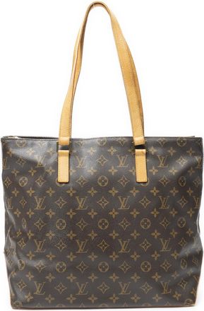 Louis Vuitton Pre-owned Womens Cabas Mezzo Shoulder Bag - Brown - One Size