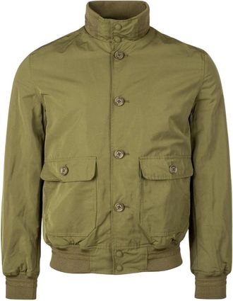 Aquascutum Mens Active Urban Army Green Jacket - Size Medium