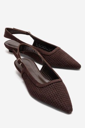 Prologue Aviva Slingback Spitse Neus Pump