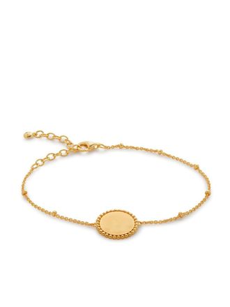Monica Vinader Deia bead-embellished chain bracelet - Oro