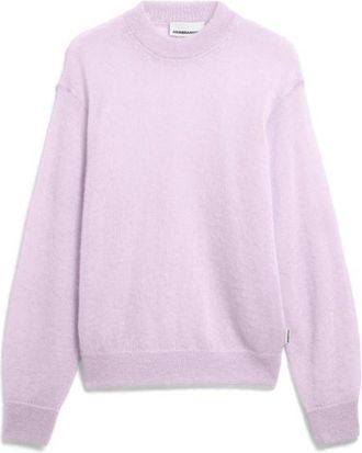 Armedangels Mohair Blend Knit Sweater Pullover f&uuml;r Damen | rosa