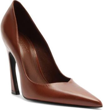 Schutz Lexi Pointed Toe Pump in Warm Toffee at Nordstrom, Size 5.5