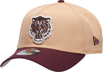 New Era Womens Detroit Tigers Tigers 9Forty A-Frame Cap - Adult Tan/Maroon/Maroon