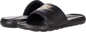 Nike Victori One Slide Mens Shoes Black/Metallic Gold/Black : 10 D - Medium, Synthetic