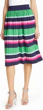 Ted Baker Supernatural Stripe Knit Skirt In Multicolor